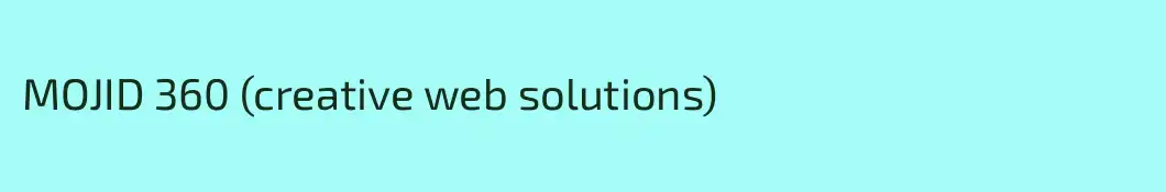 MOJID 360 (creative web solutions)